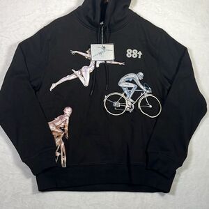 88Rising rare concert release digital robots 88 Sorayama hoodie pullover Men M‎